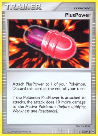 PlusPower 112/127  - Reverse Holofoil Platinum