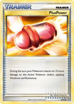 PlusPower 080/95  - Reverse Holofoil Unleashed
