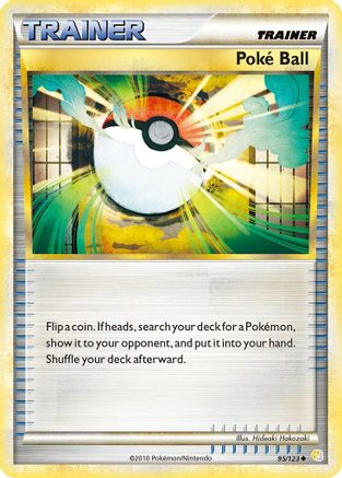 Poke Ball 095/123  - Reverse Holofoil HeartGold SoulSilver