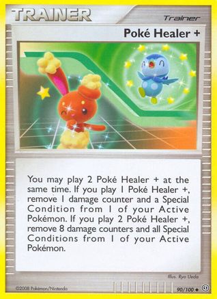 Poke Healer + 090/100  - Reverse Holofoil Stormfront