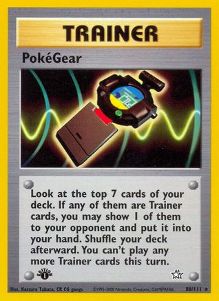 PokeGear 088/111 - Unlimited Neo Genesis