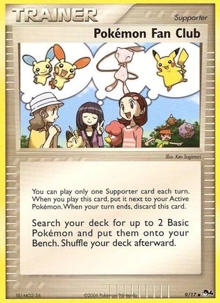 Pokemon Fan Club 009  POP Series 4