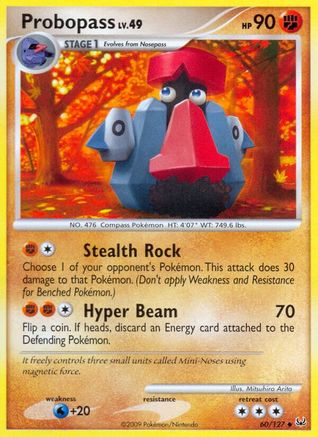 Probopass 060/127  - Reverse Holofoil Platinum