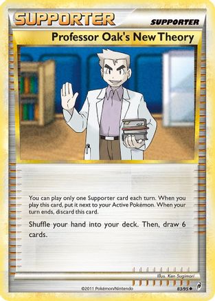 Professor Oak's New Theory 083/95  - Reverse Holofoil Call of Legends