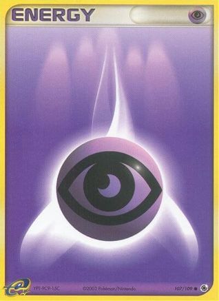 Psychic Energy 107/109 - Reverse Holofoil Ruby and Sapphire