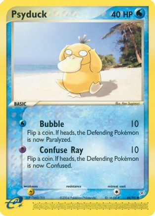 Psyduck 044/95 - Reverse Holofoil Team Magma vs Team Aqua