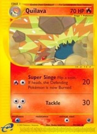 Quilava 091/165 - Reverse Holofoil Expedition