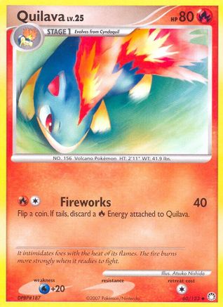 Quilava 060/123  - Reverse Holofoil Mysterious Treasures