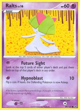 Ralts 089/127  - Reverse Holofoil Platinum