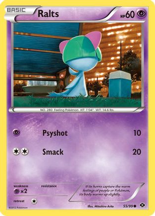Ralts 055/99  - Reverse Holofoil Next Destinies