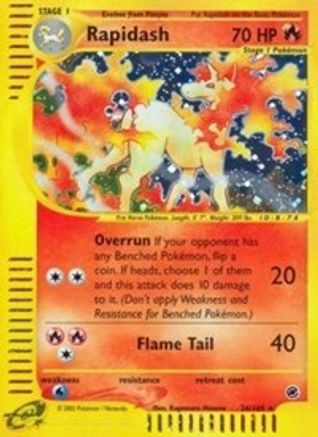 Rapidash 026/165 - Holofoil Expedition