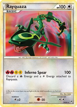 Rayquaza 020/95  - Reverse Holofoil Call of Legends