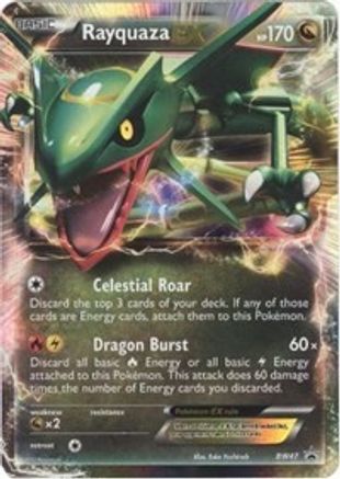 Rayquaza EX BW47  - Holofoil Black and White Promos