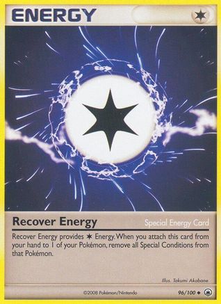 Recover Energy 096/100  - Reverse Holofoil Majestic Dawn