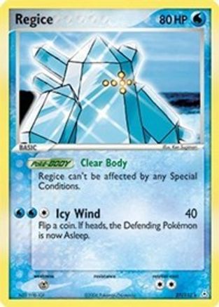 Regice 027/110 - Reverse Holofoil Holon Phantoms