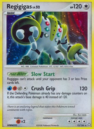 Regigigas 015/146  - Holofoil Legends Awakened