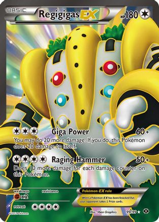 Regigigas EX (Full Art) 099/99  - Holofoil Next Destinies