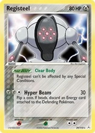 Registeel 029/110 - Reverse Holofoil Holon Phantoms