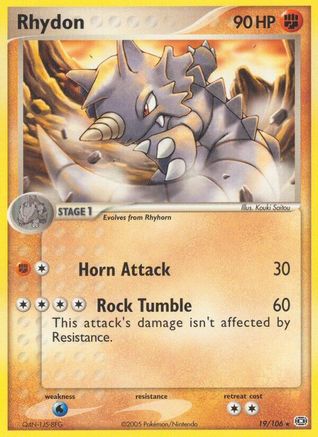 Rhydon 019/106 Emerald