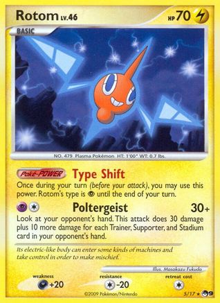 Rotom 005  - Holofoil POP Series 9