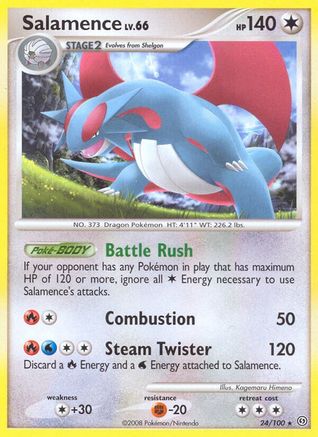 Salamence 024/100  Stormfront