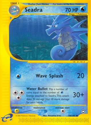 Seadra 058/147 - Reverse Holofoil Aquapolis