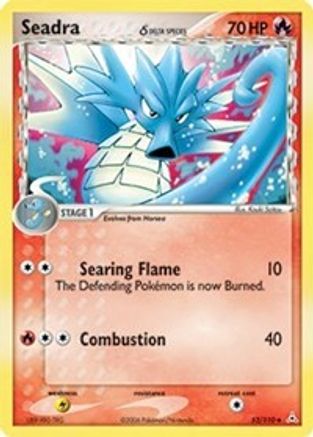 Seadra (Delta Species) 052/110 - Reverse Holofoil Holon Phantoms