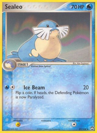 Sealeo 037/108 - Reverse Holofoil Power Keepers