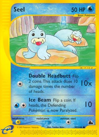 Seel 095/144 - Reverse Holofoil Skyridge