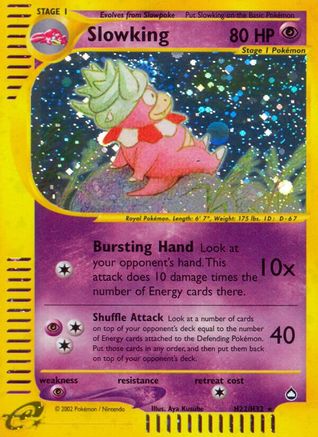 Slowking H22/H32 - Holofoil Aquapolis