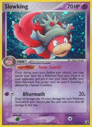 Slowking 014/115 - Reverse Holofoil Unseen Forces