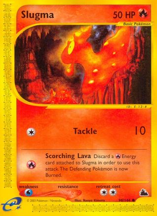 Slugma 098/144 - Reverse Holofoil Skyridge