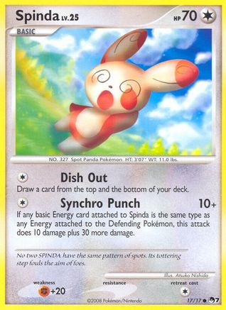 Spinda 017  POP Series 7