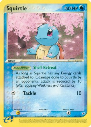Squirtle 046/95 - Reverse Holofoil Team Magma vs Team Aqua
