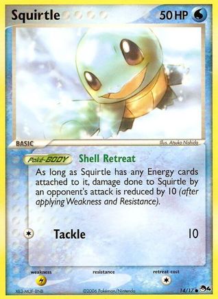 Squirtle 014/017  POP Series 4