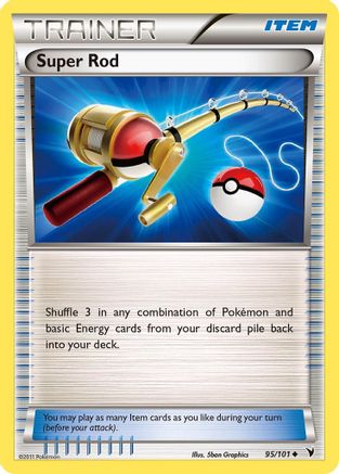 Super Rod 095/101  - Reverse Holofoil Noble Victories