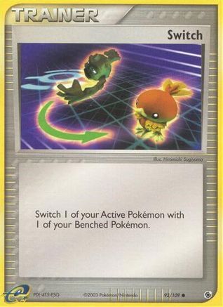 Switch 092/109 - Reverse Holofoil Ruby and Sapphire