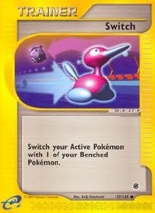Switch 157/165 - Reverse Holofoil Expedition