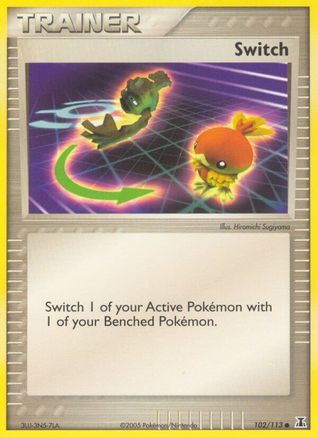 Switch 102/113 - Reverse Holofoil Delta Species