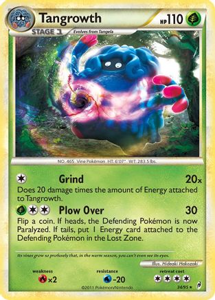 Tangrowth 034/95  - Reverse Holofoil Call of Legends