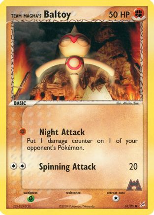 Team Magma's Baltoy 061/95 - Team Magma vs Team Aqua