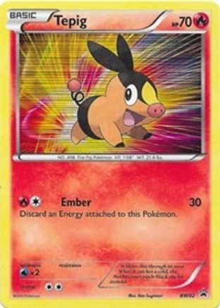 Tepig (BW02) (BW02) BW02  - Holofoil Black and White Promos