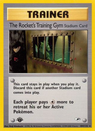 The Rocket's Training Gym 104/132 - Unlimited Gym Heroes