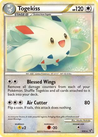 Togekiss 009/90  - Reverse Holofoil Undaunted