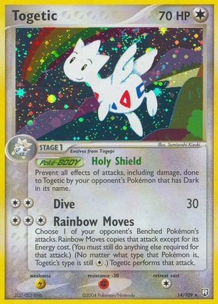 Togetic 014/109 - Reverse Holofoil Team Rocket Returns