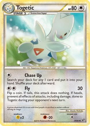 Togetic 039/90  - Reverse Holofoil Undaunted