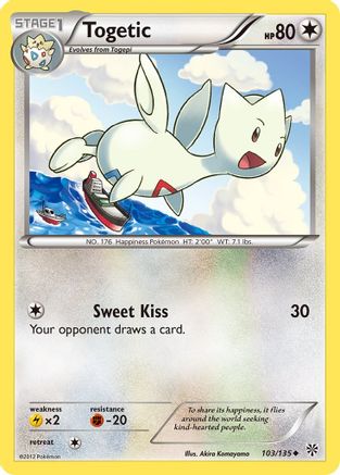 Togetic 103/135  - Reverse Holofoil Plasma Storm