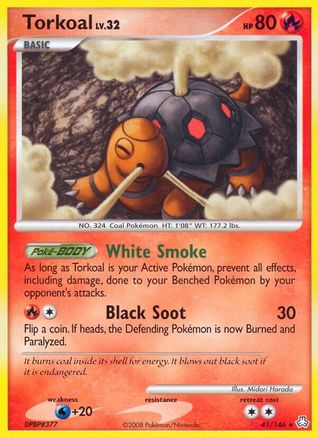 Torkoal 041/146  - Reverse Holofoil Legends Awakened