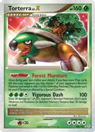 Torterra LV.X 122/130  - Holofoil Diamond and Pearl