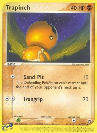 Trapinch 082/100 - Reverse Holofoil Sandstorm